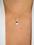Pink Ladybug 925 Sterling Silver Necklace